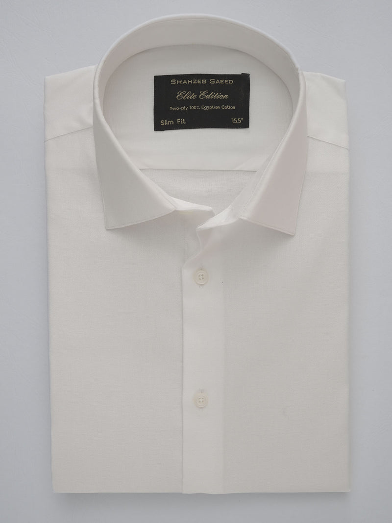 White Plain Elite Edition, French Collar Men’s Formal Shirt (FS-251)