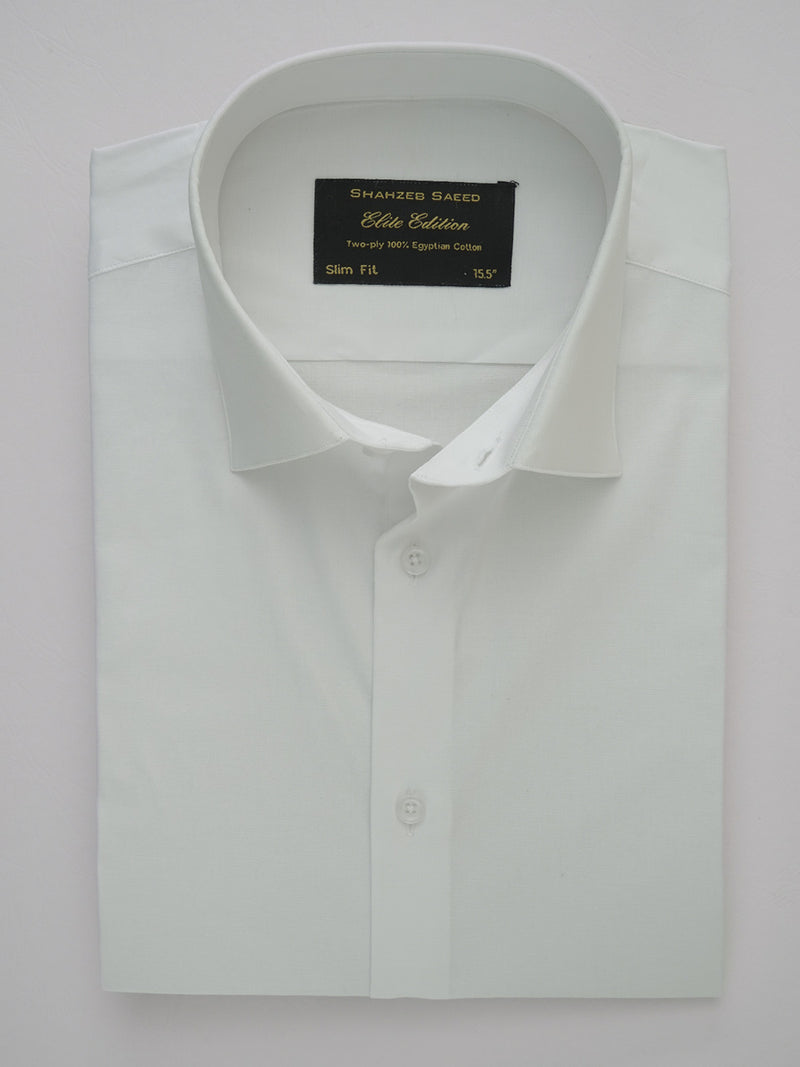 White Plain Elite Edition, French Collar Men’s Formal Shirt (FS-252)