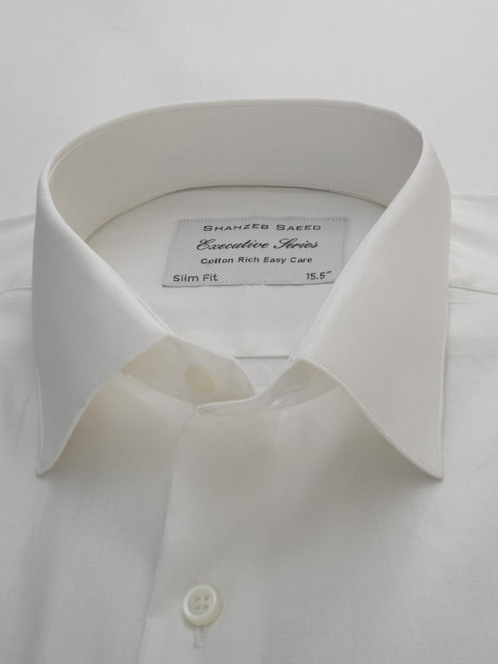 White Plain, Executive Series, French Collar Men’s Formal Shirt (FS-259)