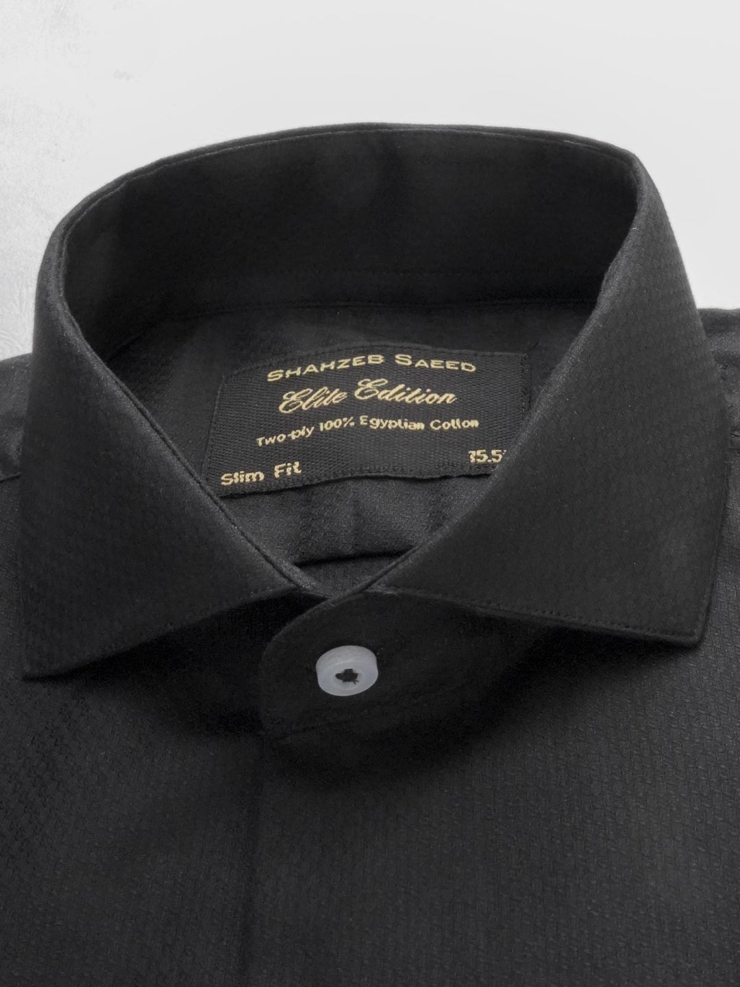 Black Self, Elite Edition, Cutaway Collar Men’s Formal Shirt (FS-264)