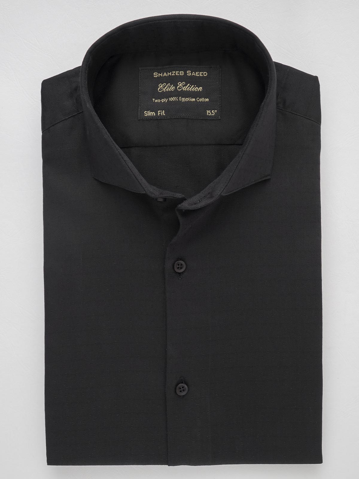 Black Self, Elite Edition, Cutaway Collar Men’s Formal Shirt (FS-265)