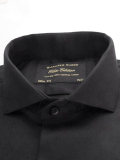 Black Self, Elite Edition, Cutaway Collar Men’s Formal Shirt (FS-265)