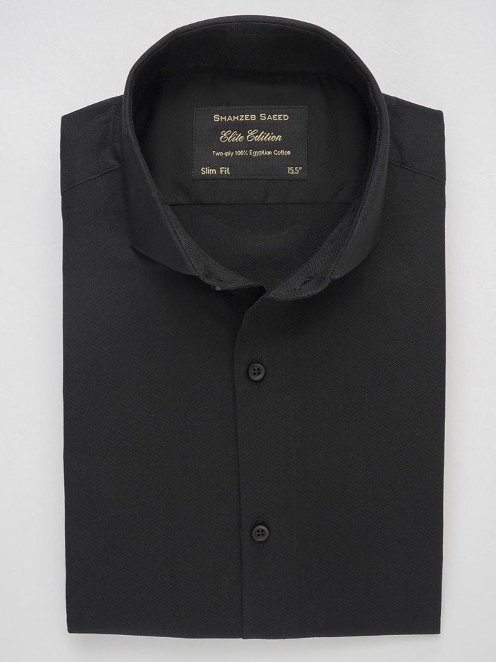 Black Self, Elite Edition, Cutaway Collar Men’s Formal Shirt (FS-266)