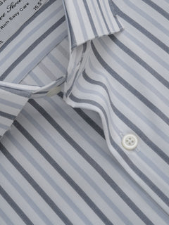 Multi Color Striped, Executive Series, Cutaway Collar Men’s Formal Shirt (FS-277)