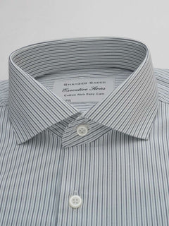 Multi Color Striped, Executive Series, Cutaway Collar Men’s Formal Shirt (FS-281)