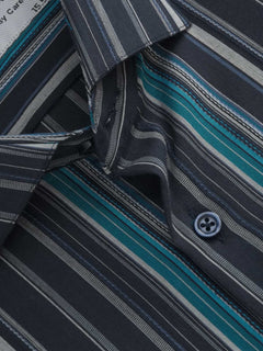 Multi Color Striped, Executive Series, Cutaway Collar Men’s Formal Shirt (FS-283)