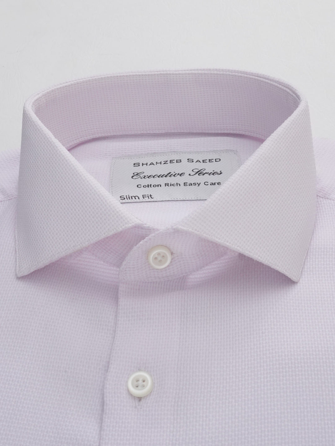 Baby Pink Self, Executive Series, Cutaway Collar Men’s Formal Shirt (FS-284)