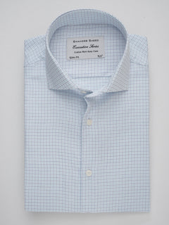 Multi Color Micro Checkered, Executive Series, Cutaway Collar Men’s Formal Shirt (FS-288)