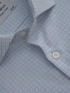 Multi Color Micro Checkered, Executive Series, Cutaway Collar Men’s Formal Shirt (FS-288)