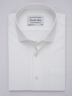 White Self Executive Series, French Collar Men’s Formal Shirt (FS-312)