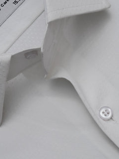 White Self Executive Series, French Collar Men’s Formal Shirt (FS-312)