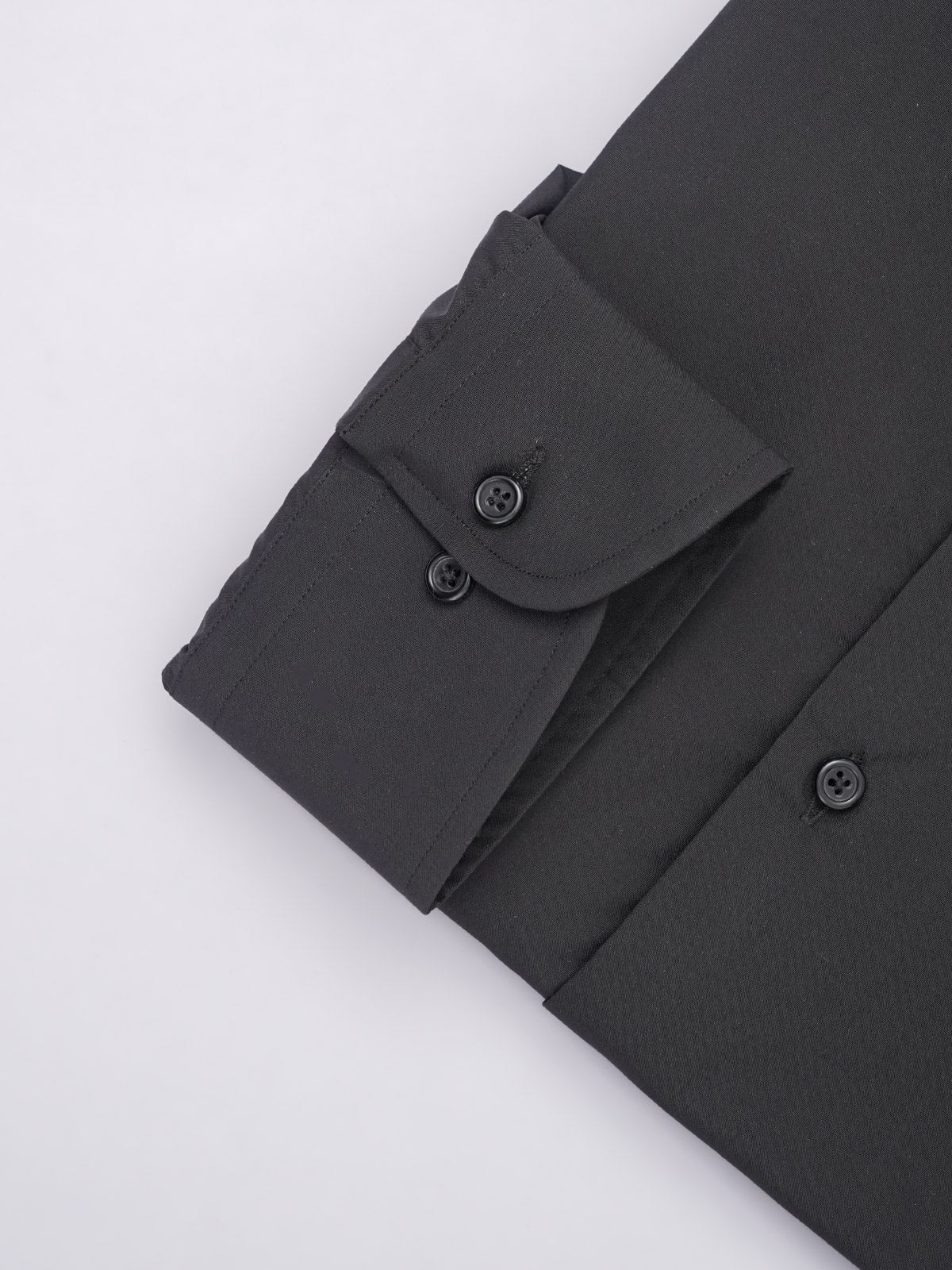 Black Plain, Elite Edition, Cutaway Collar Men’s Formal Shirt (FS-331)