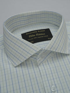 Multi Color Checkered, Elite Edition, Cutaway Collar Men’s Formal Shirt (FS-336)