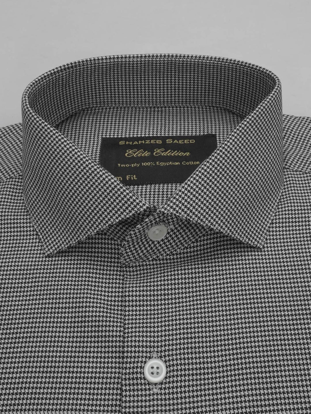 Black & White Self, Elite Edition, Cutaway Collar Men’s Formal Shirt (FS-365)