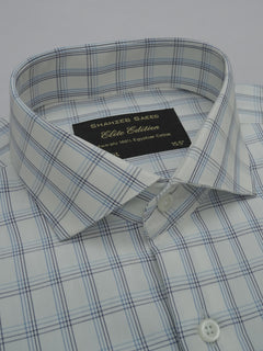 Multi Color Checkered, Elite Edition, Cutaway Collar Men’s Formal Shirt (FS-372)