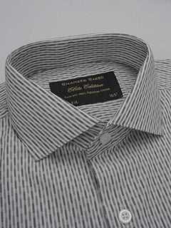 Multi Color Striped, Elite Edition, Cutaway Collar Men’s Formal Shirt (FS-381)