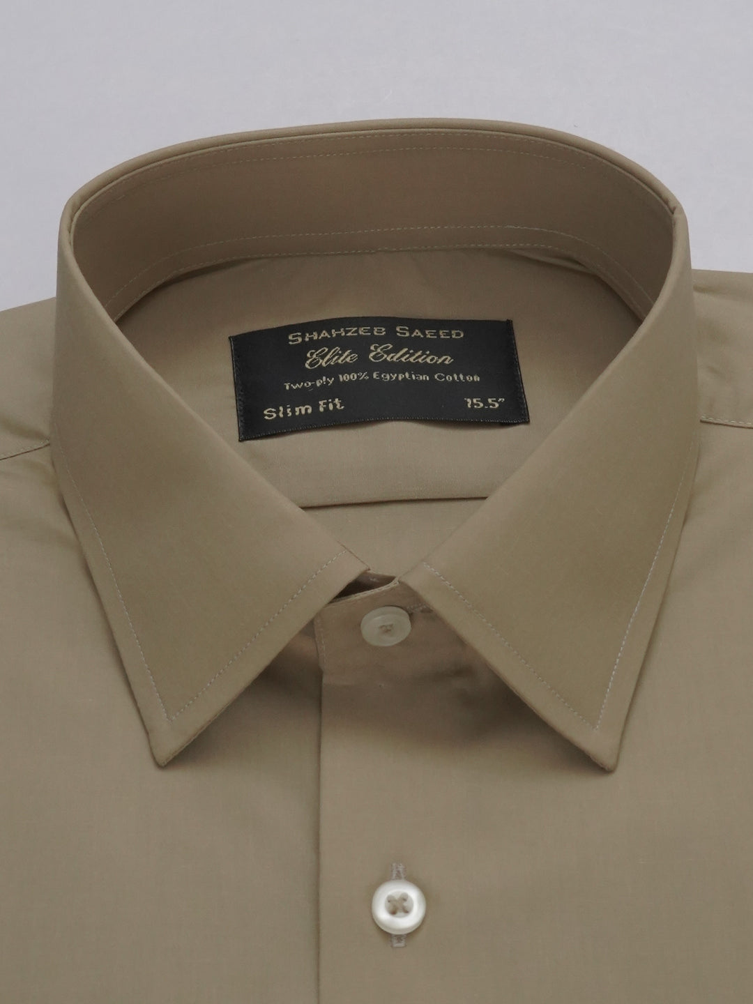 Fawn Plain, Elite Edition, French Collar Men’s Formal Shirt (FS-391)