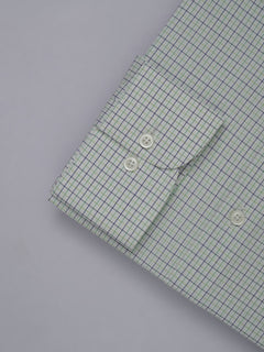 Multi Color Micro Checkered, Elite Edition, French Collar Men’s Formal Shirt (FS-441)