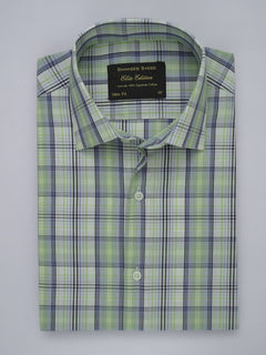 Multi Color Checkered, Elite Edition, French Collar Men’s Formal Shirt (FS-448)