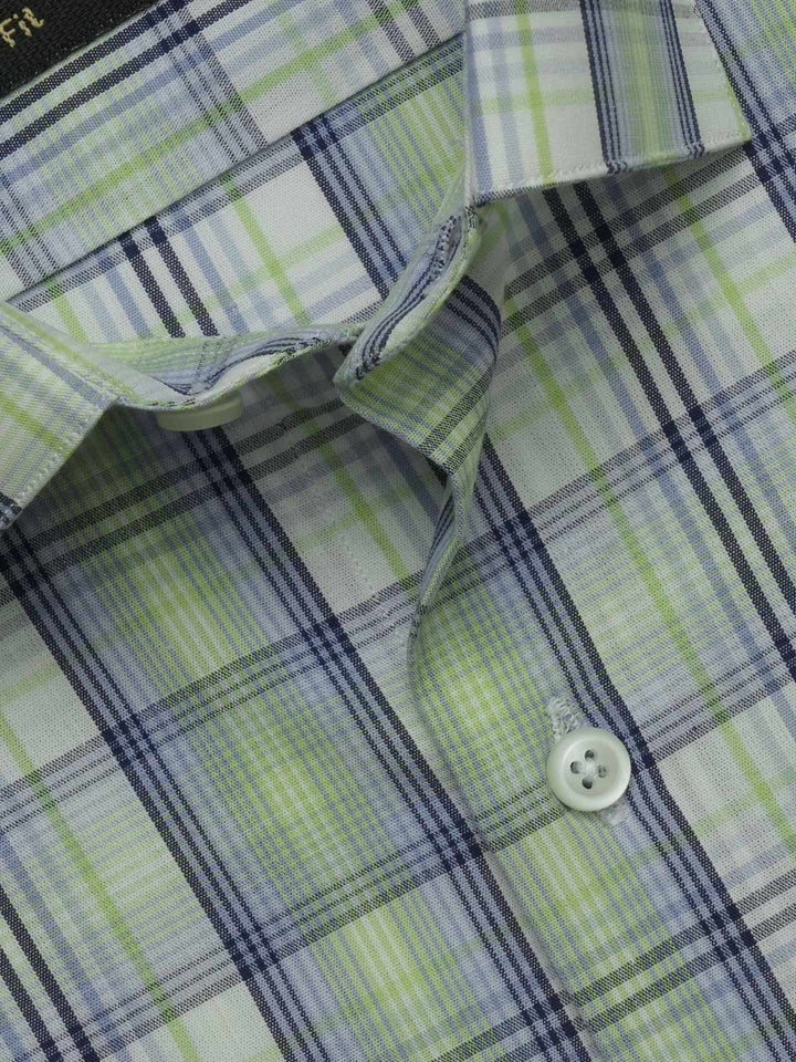 Multi Color Checkered, Elite Edition, French Collar Men’s Formal Shirt (FS-448)