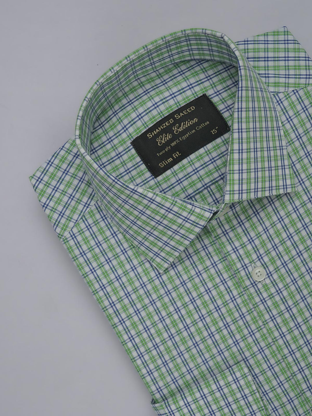 Multi Color Checkered, Elite Edition, French Collar Men’s Formal Shirt (FS-449)