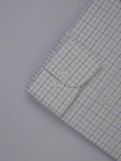 Multi Color Checkered, Elite Edition, French Collar Men’s Formal Shirt (FS-450)
