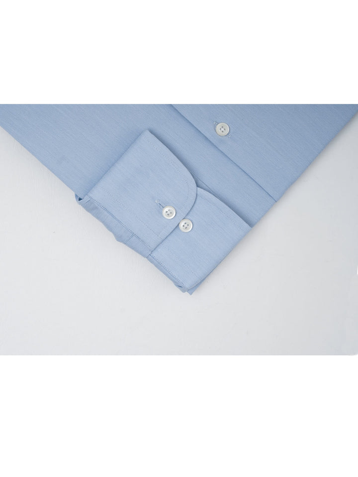 Light Blue Self, Executive Series, French Collar Men’s Formal Shirt (FS-052)