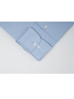 Light Blue Self, Executive Series, French Collar Men’s Formal Shirt (FS-052)