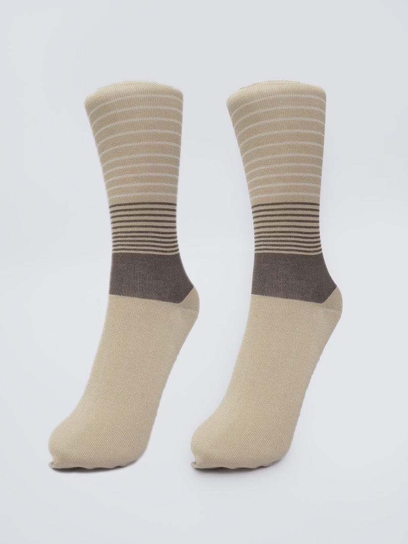 Fawn Striped Socks (SOCKS-981)