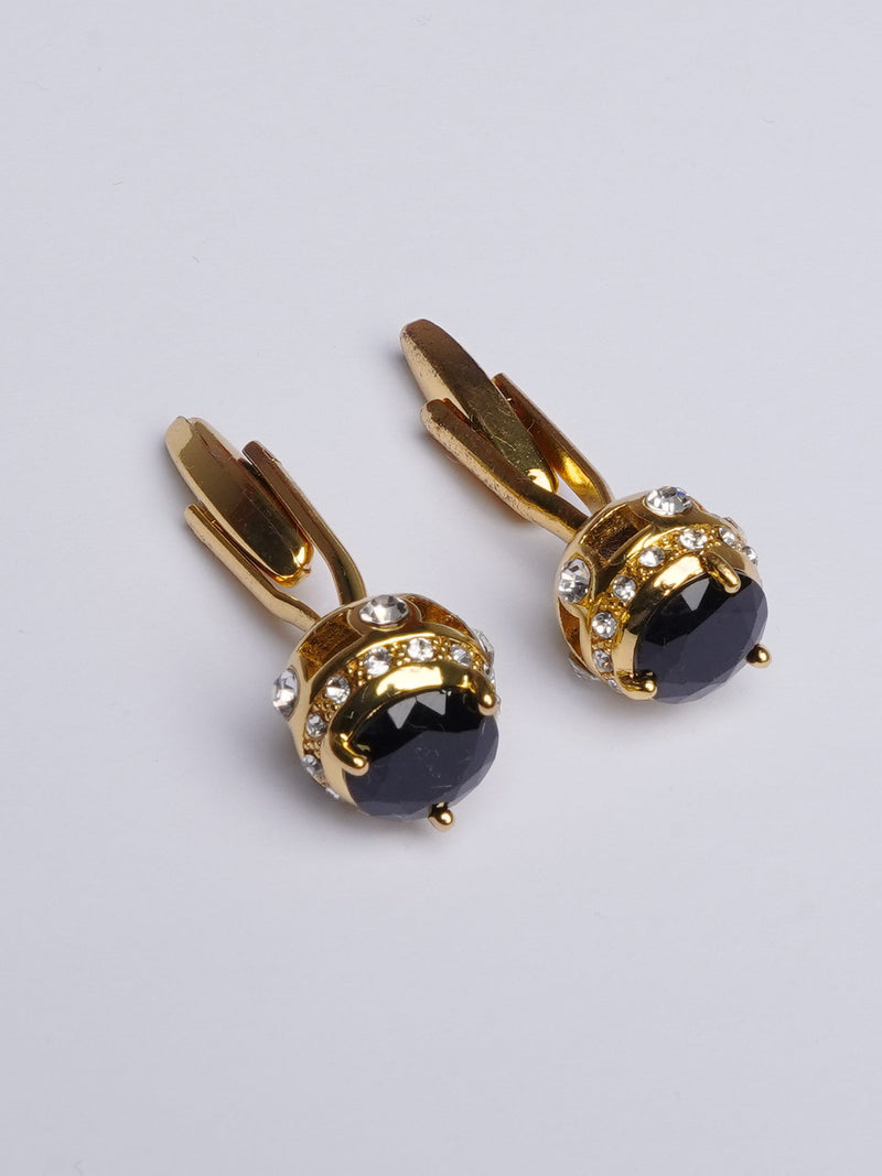 Gold Contrast Cufflink (CUFFLINK-416)