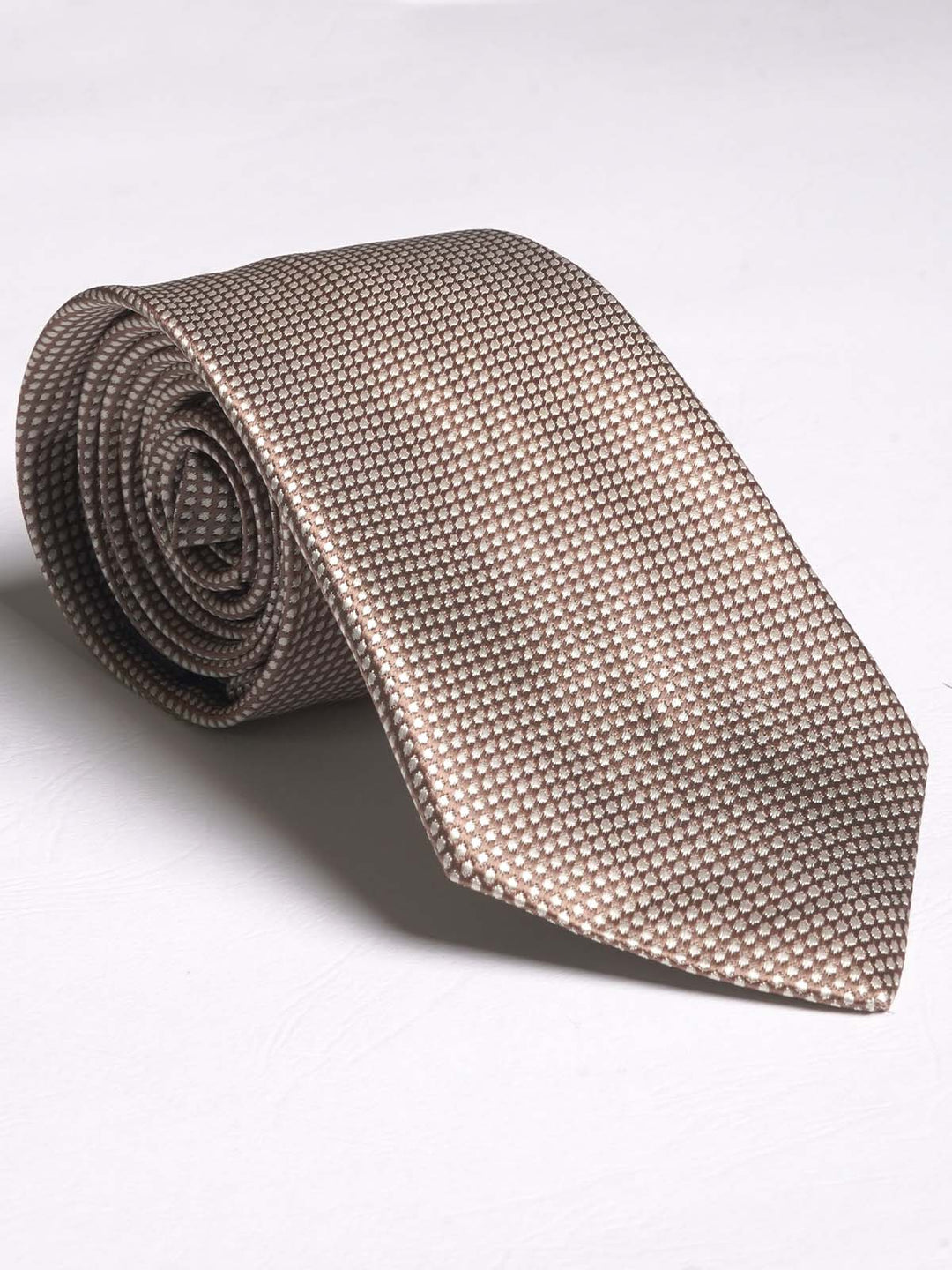 Golden Circle Print Tie (TIE-567)