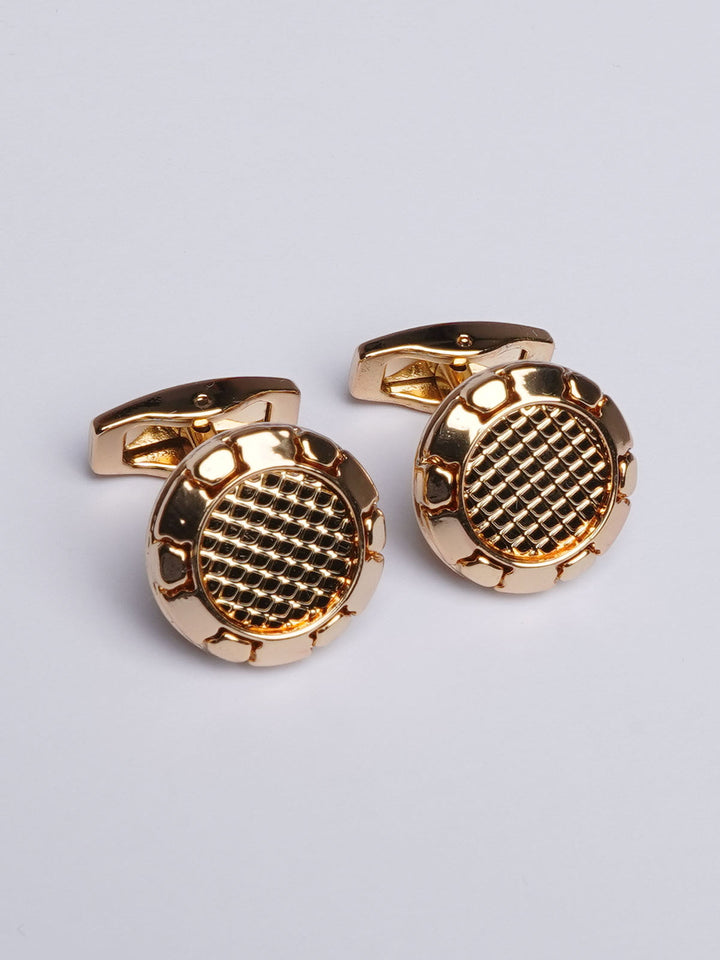 Golden Net Cufflink (CUFFLINK-426)