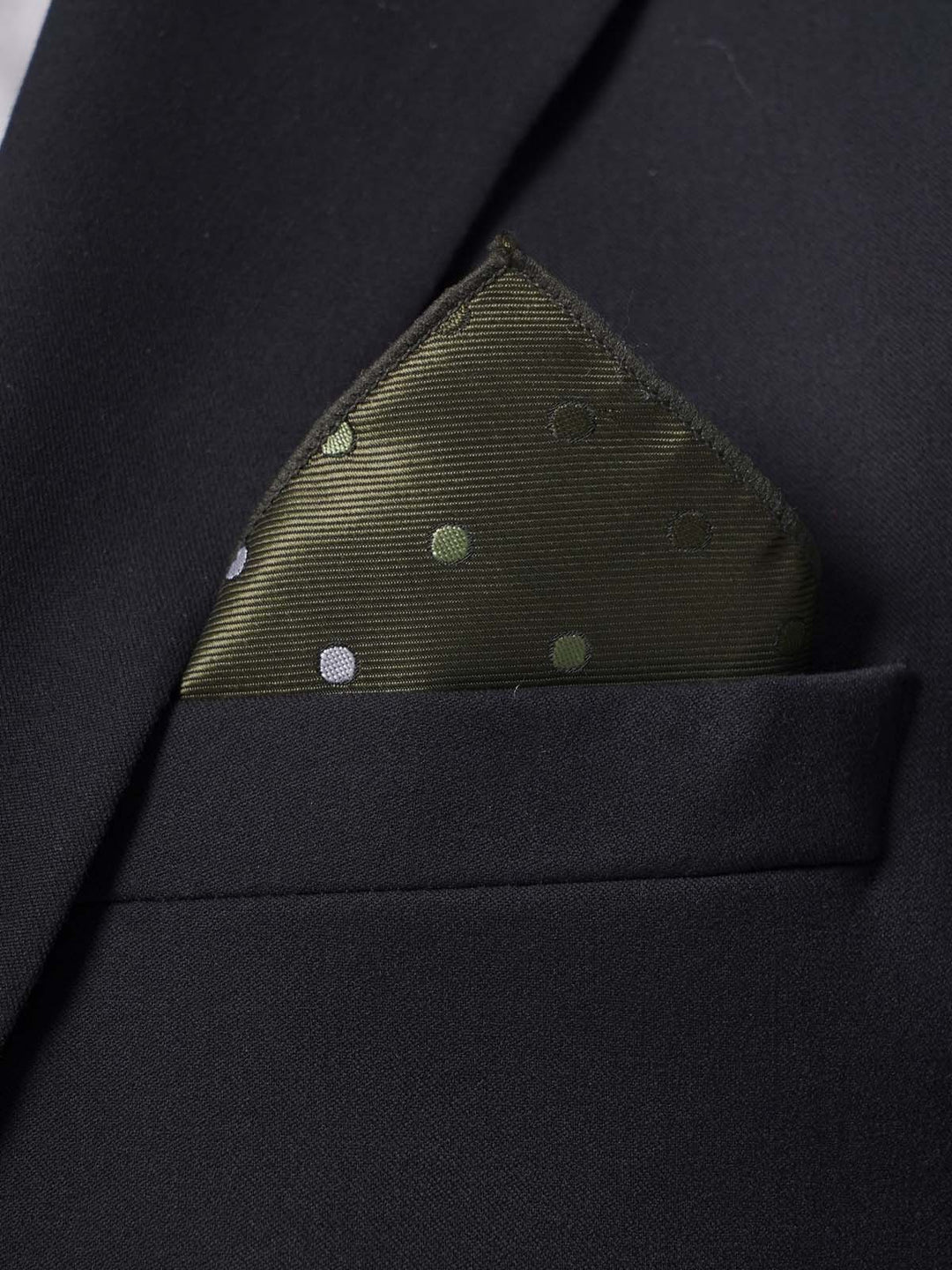 Green Polka Dot Tie Set (TS-219)