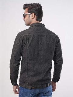 Charcoal Grey Men's Denim Jacket