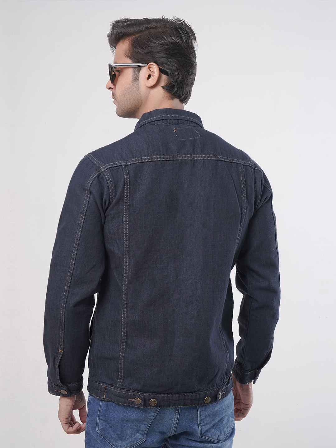 Dark Blue Men's Denim Jacket