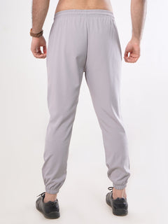 Light Grey Plain Men's Jogger Pant (JT-65)