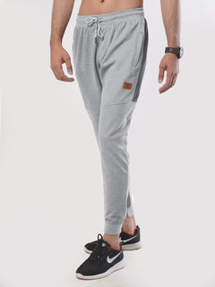 Light Grey Side Striped Men's Jogger Pant (JT-74)