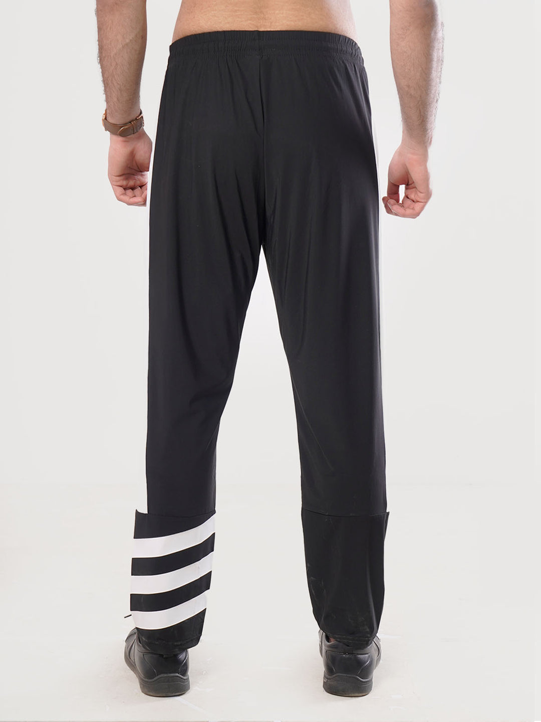 Black Side Striped Men's Lower Pant (LT-20)