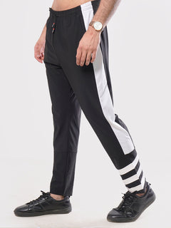 Black Side Striped Men's Lower Pant (LT-20)