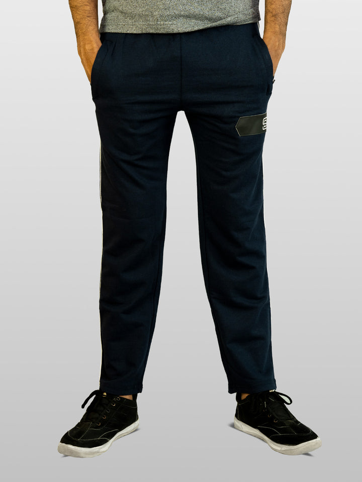 Navy Blue Plain Men's Lower Pant (LT-14)