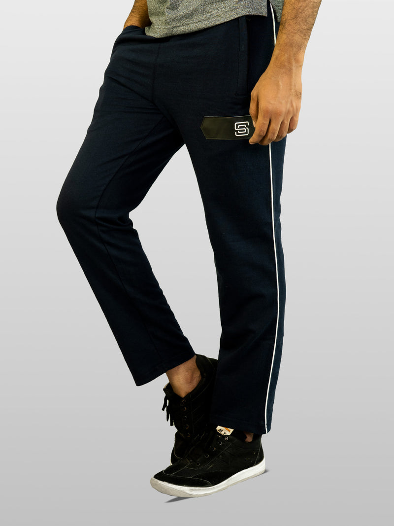 Navy Blue Plain Men's Lower Pant (LT-14)