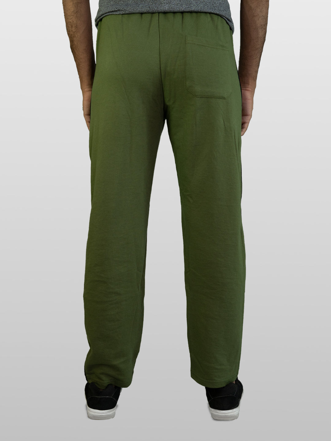 Olive Green Plain Men's Lower Pant (LT-18)