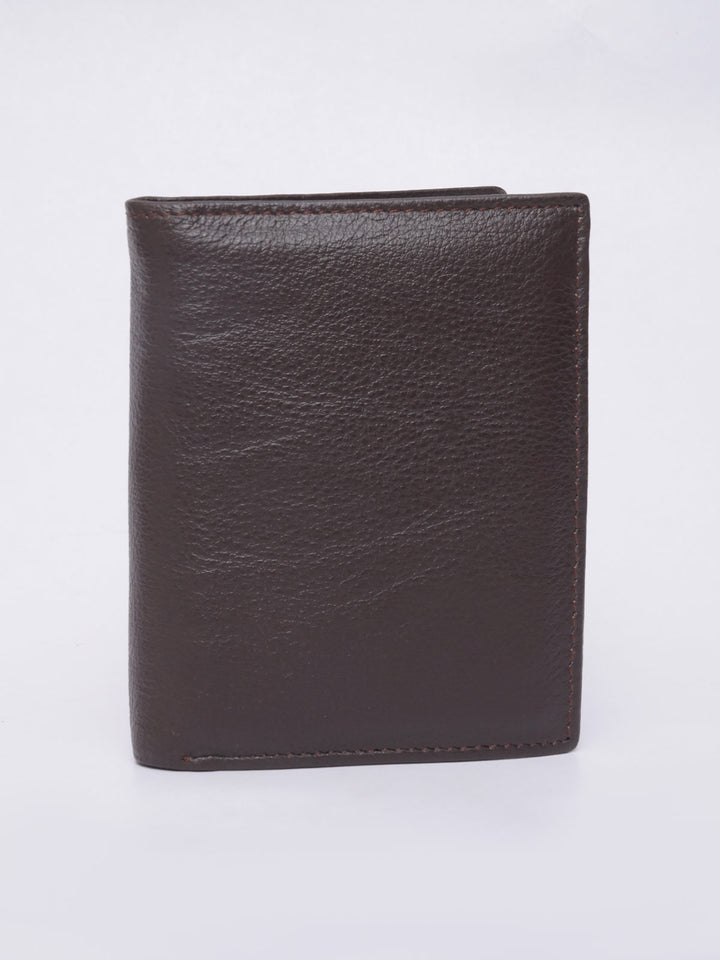 Maroon Trifold Leather Wallet (LW-10)