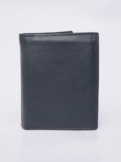 Navy Blue Leather Wallet (LW-12)