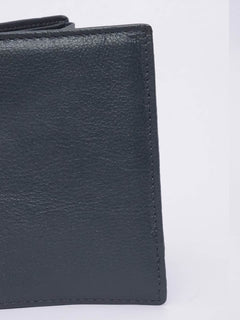 Navy Blue Leather Wallet (LW-12)