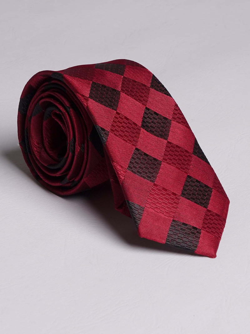 Red Check Tie (TIE-716)