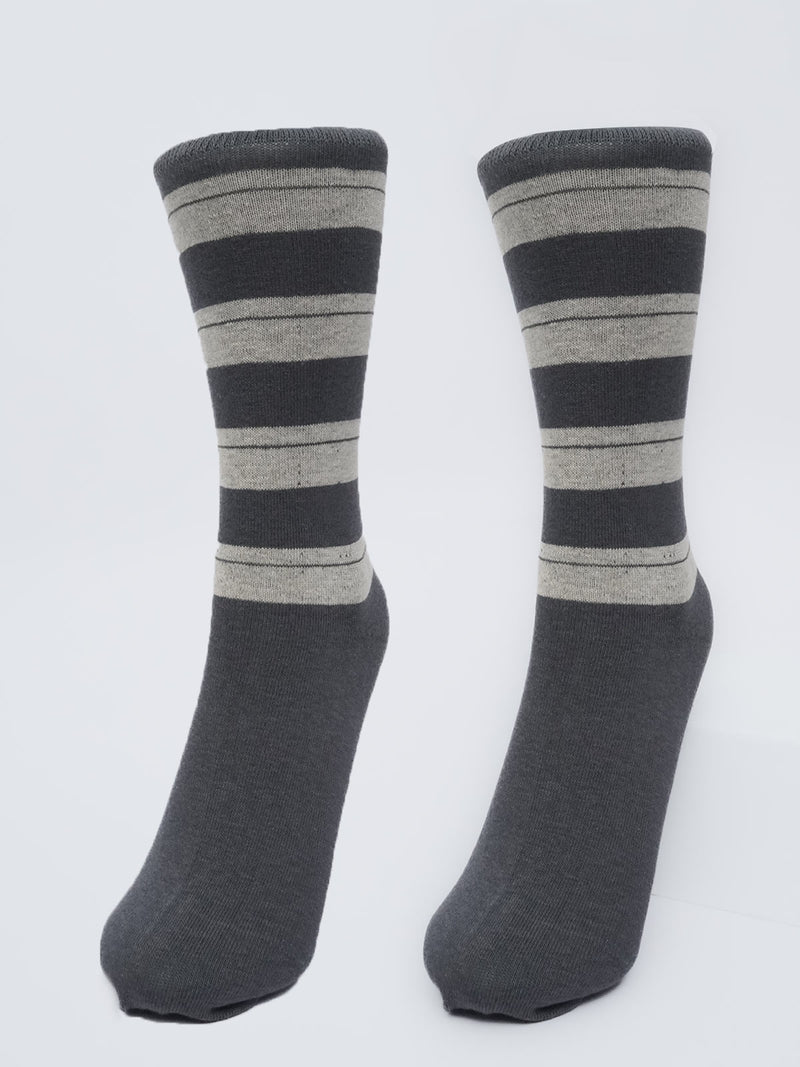 Cream Stripes Socks (SOCKS-1005)