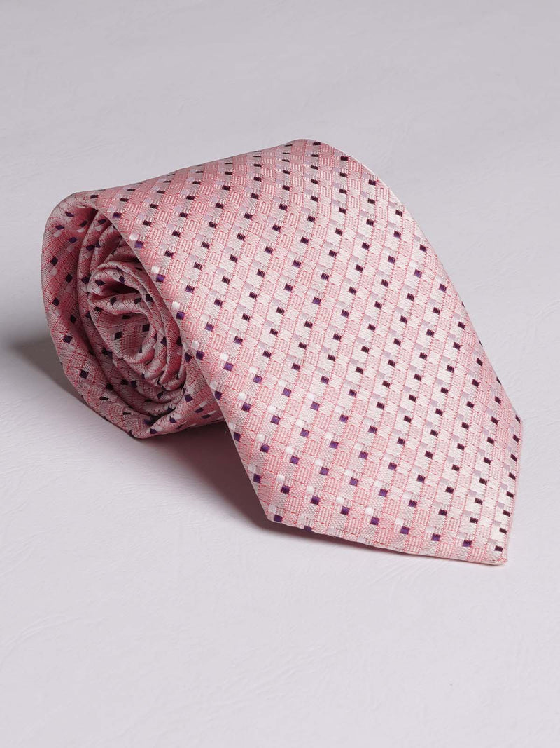 Light Pink Dotted Tie (TIE-726)