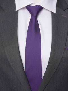 Purple Rust Texture Tie Set (TS-160)