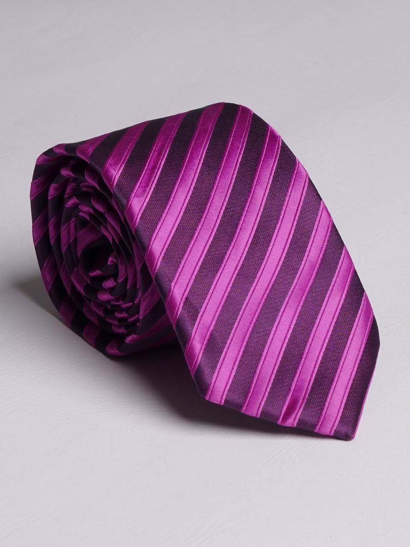 Purple Striped Tie (TIE-777)